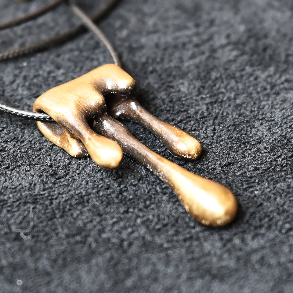 Molten Brass - Pendant