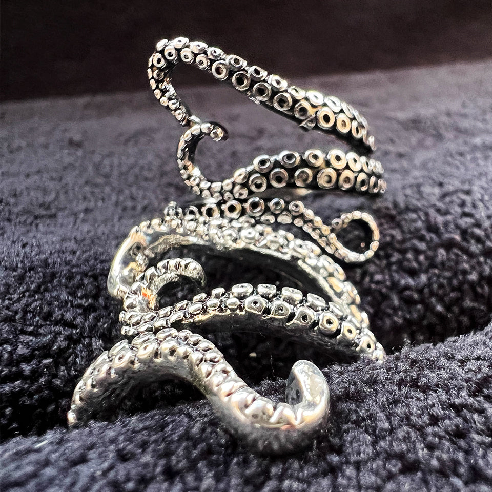 Trident Octopus - Ring