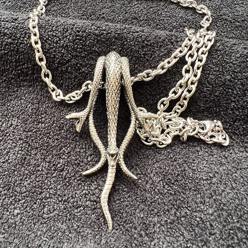 Three-Headed Serpent - Necklace