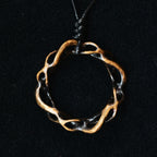 Hollow Wheel Brass - Pendant