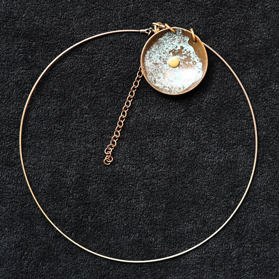 Bronze Plate - Pendant