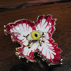 Blood Moon Flower - Brooch