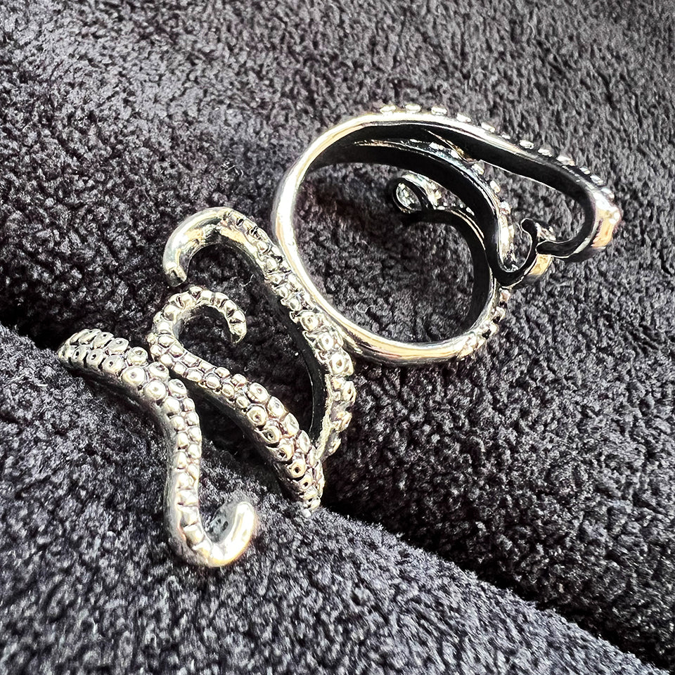 Trident Octopus - Ring