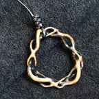 Hollow Wheel Brass - Pendant