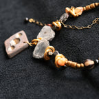 Copper-Wired Clay - Necklace