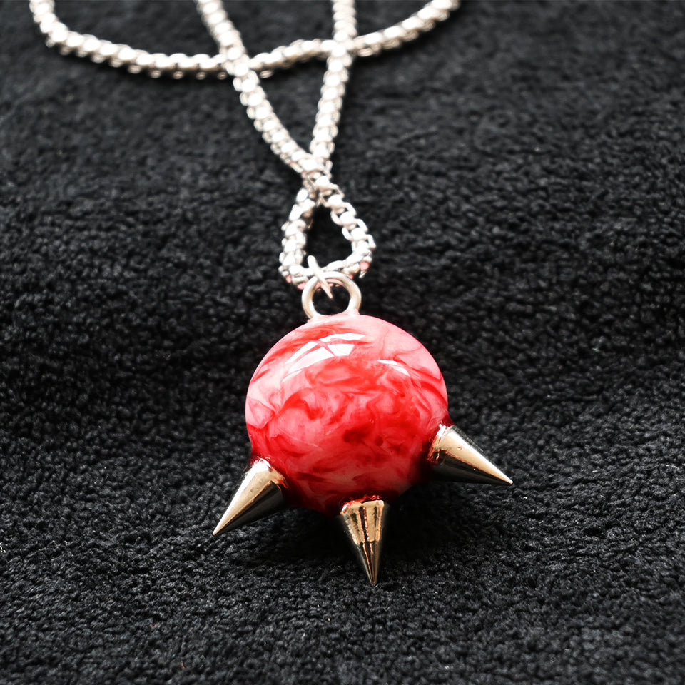 Thorned Single Eyeball - Necklace