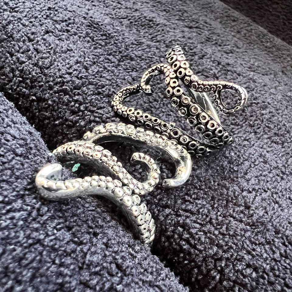 Trident Octopus - Ring