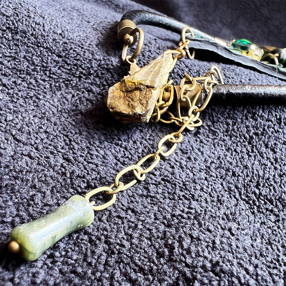 Diamond Form Pendant - Necklace