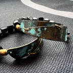 Bronze Fragments - Single Wrap Bracelet