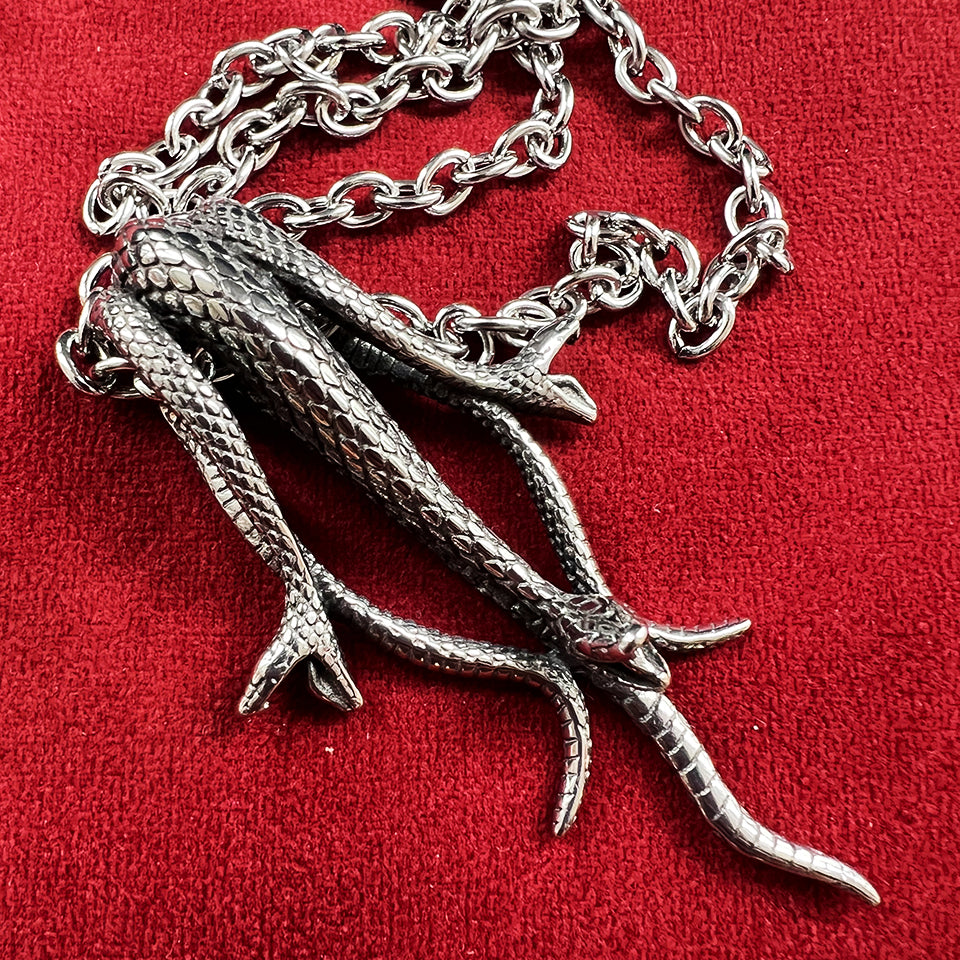 Three-Headed Serpent - Necklace
