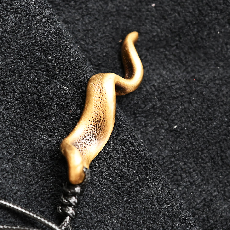 Willow Leaf Brass - Pendant