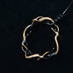 Hollow Wheel Brass - Pendant