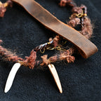 Thorned Diamond Form Pendant - Choker Necklace