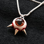 Thorned Single Eyeball - Necklace