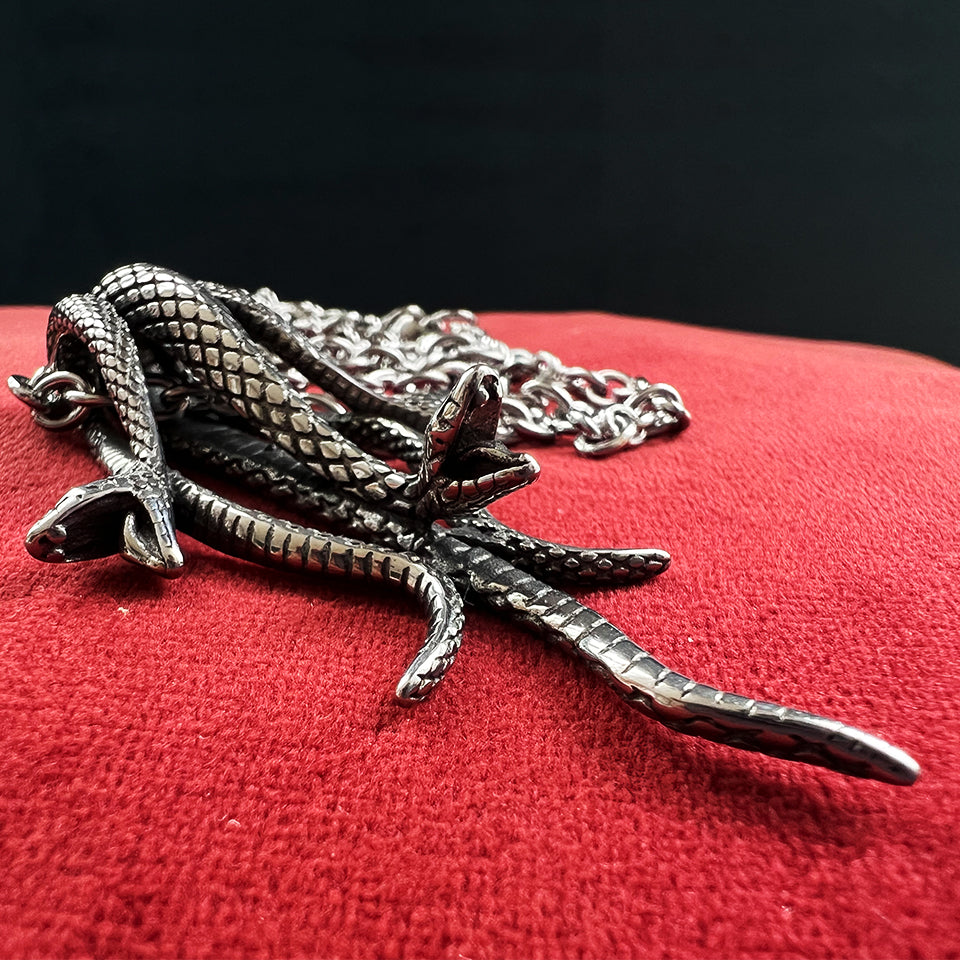 Three-Headed Serpent - Necklace