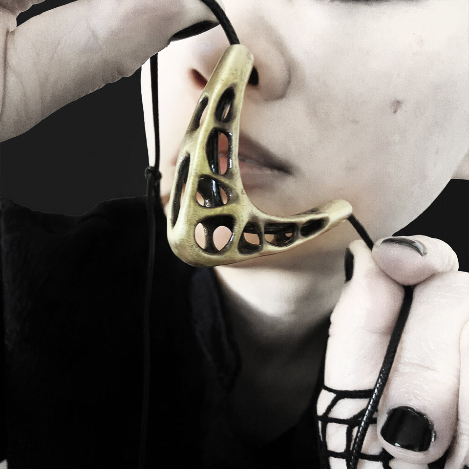 V-Shaped Brass - Pendant