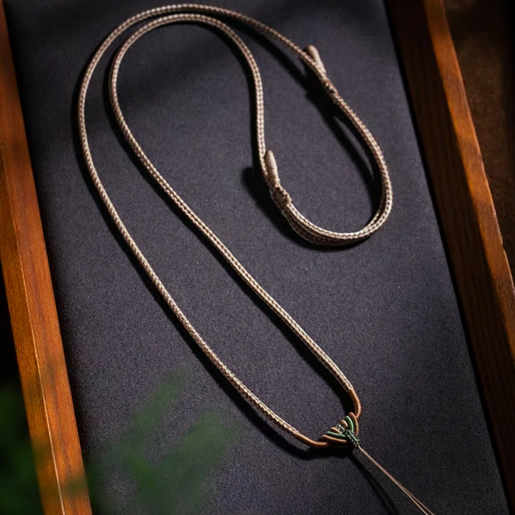 Heartfelt Braided Cord Necklace | C
