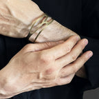 Horizontal Brass Wave - Bracelet横向水纹