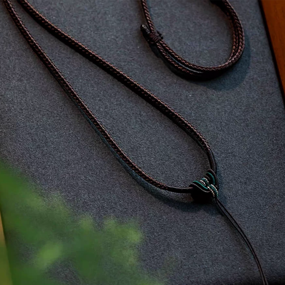 Heartfelt Braided Cord Necklace | C