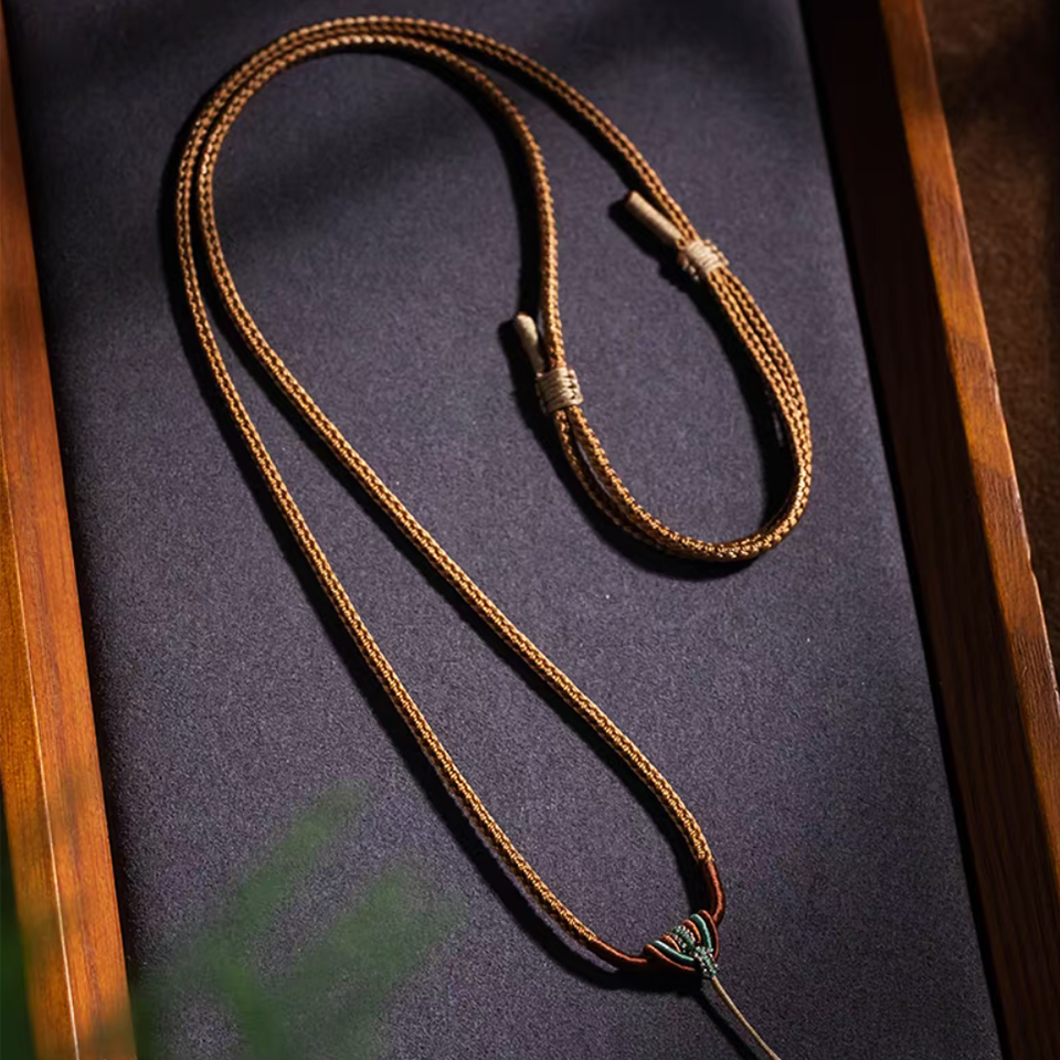 Heartfelt Braided Cord Necklace | C