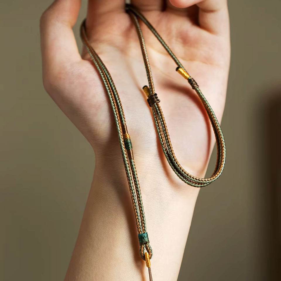 Heartfelt Braided Cord Necklace | B