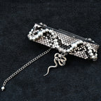 Wide Pearl Wave - Choker