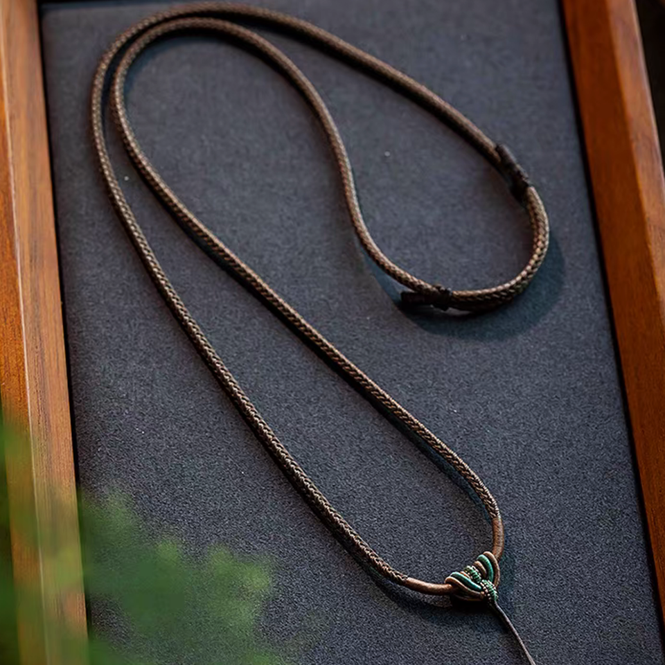 Heartfelt Braided Cord Necklace | C
