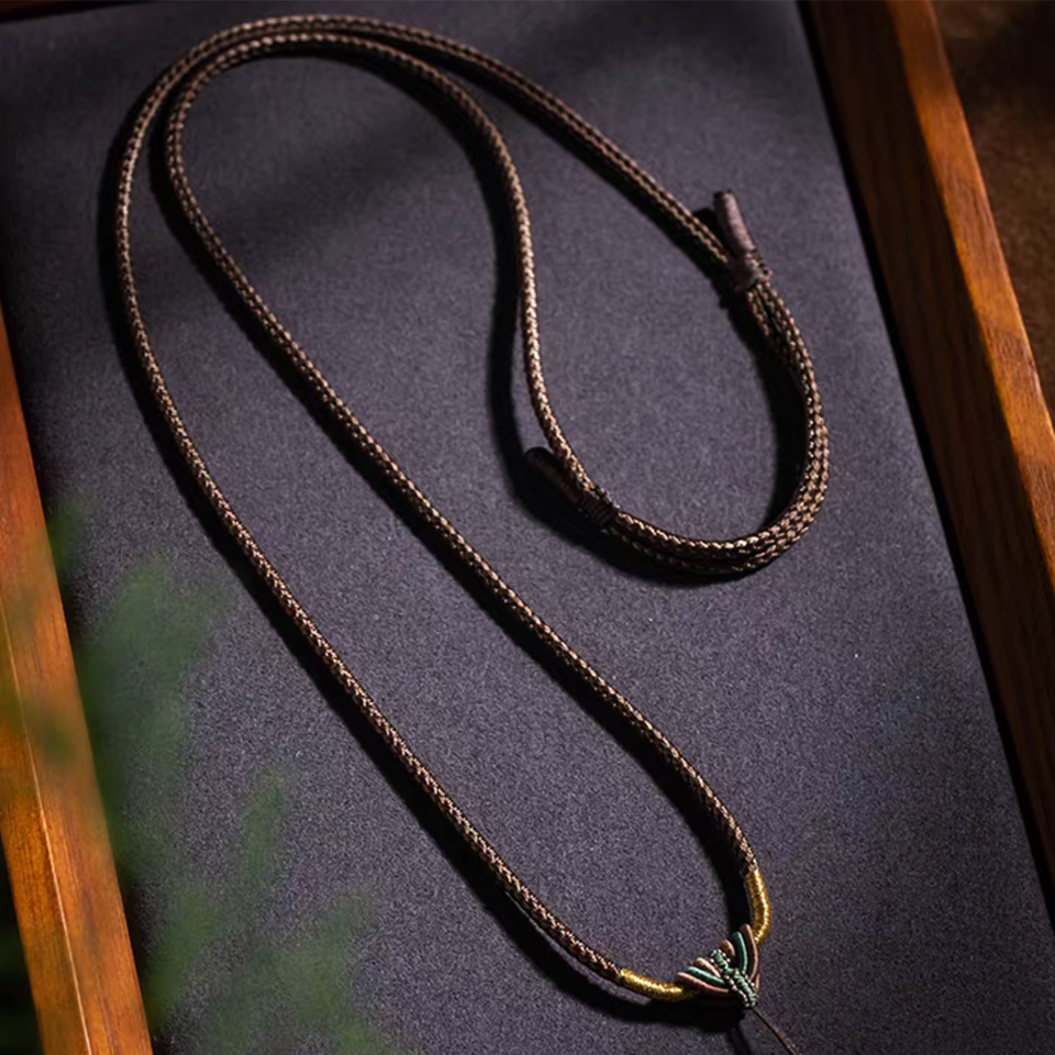 Heartfelt Braided Cord Necklace | C