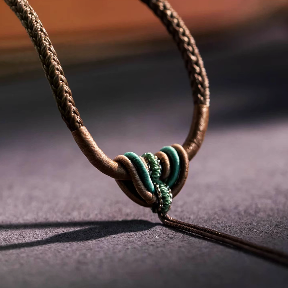 Heartfelt Braided Cord Necklace | C